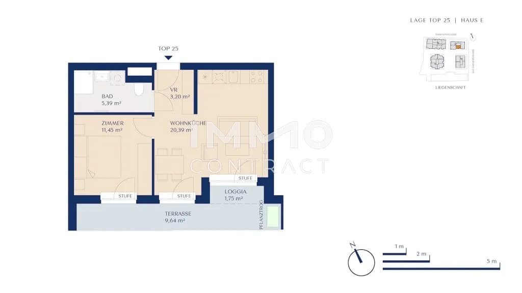 Immobilie kaufen in Wien – 40,44 m², € 268.770 – Bild 11 von 11