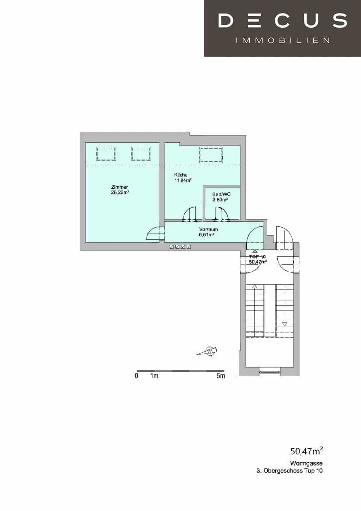 1-Zimmer-Wohnung kaufen in Graz – 50,47 m², € 220.000 – Bild 12 von 12