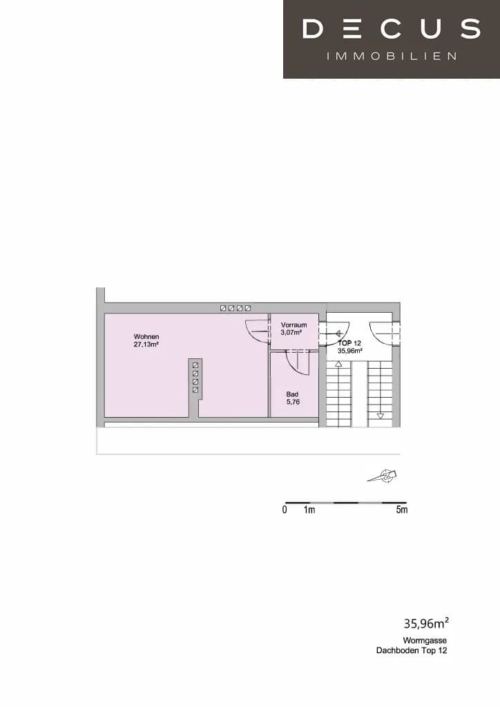1-Zimmer-Wohnung kaufen in Graz – 36 m², € 125.000 – Bild 11 von 11