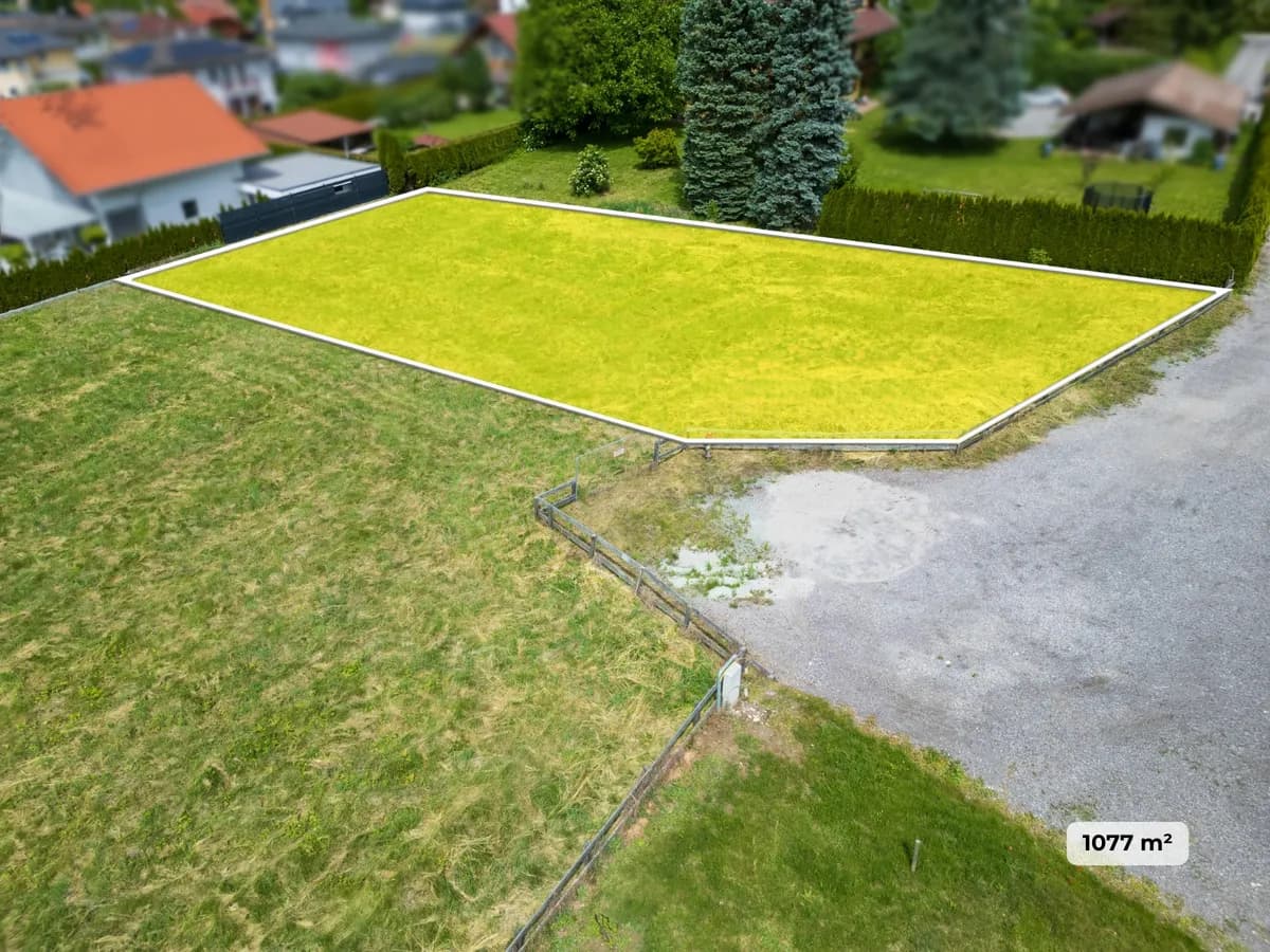 Grundstück kaufen in Villach Land – 1 077 m², € 347.750 – Bild 5 von 9