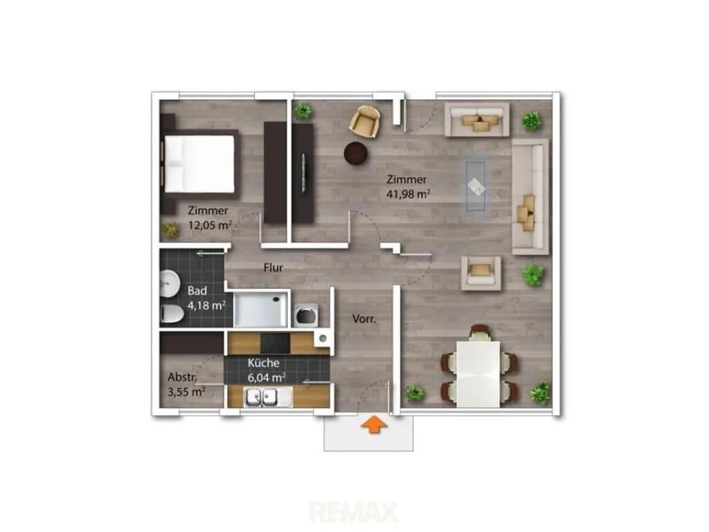 2-Zimmer-Haus mieten in Wien – 79 m², € 1.550 – Bild 9 von 9