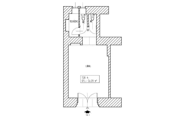Gewerbeimmobilie mieten in Wien – 29 m², € 2.377 – Bild 9 von 9