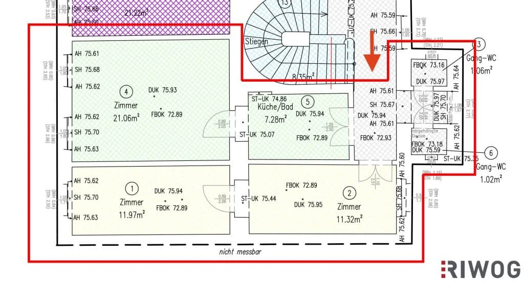 3-Zimmer-Wohnung kaufen in Wien – 58,76 m², € 215.000 – Bild 22 von 24