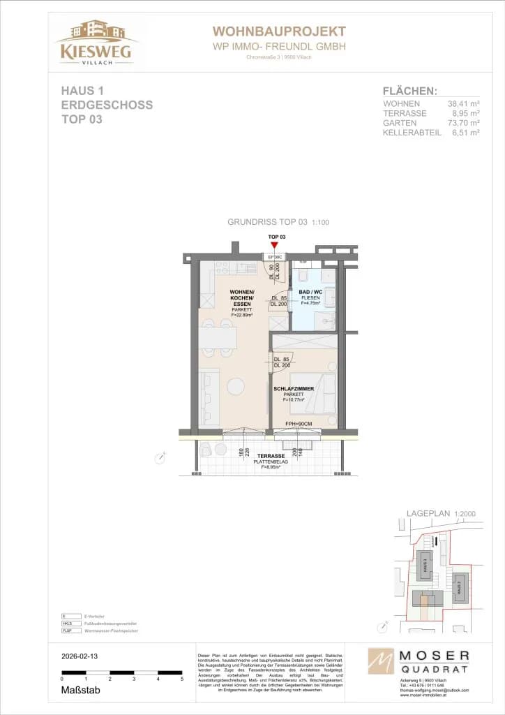 Wohnung kaufen in Villach – 65 m², € 400.000 – Bild 6 von 12