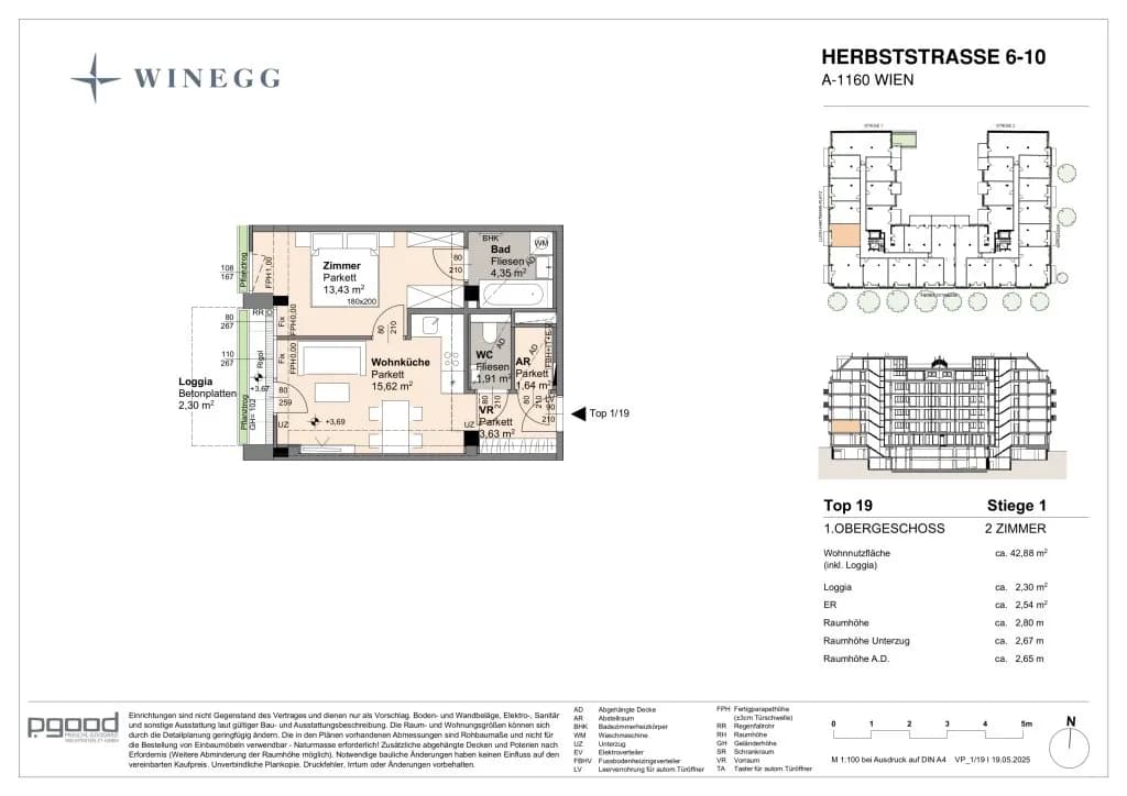 Immobilie kaufen in Wien – 40,58 m², € 259.800 – Bild 12 von 13