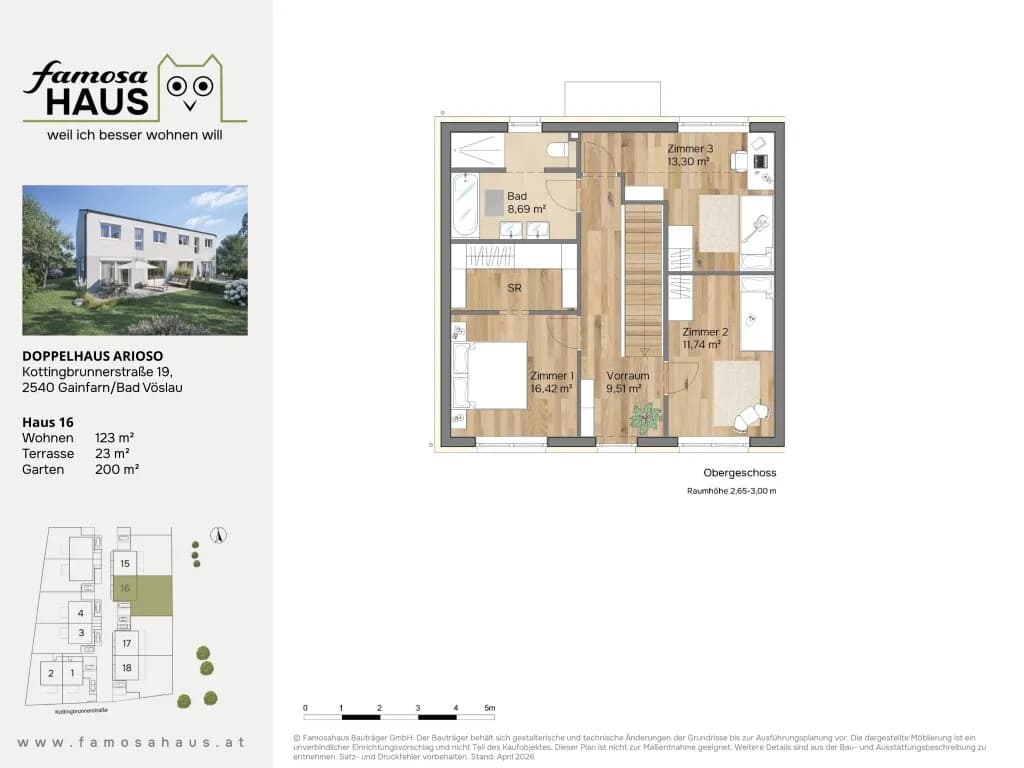 4-Zimmer-Haus kaufen in Baden – 123 m², € 634.900 – Bild 23 von 23
