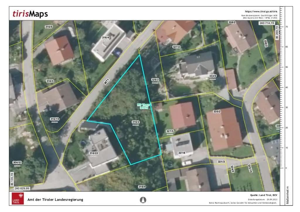 Grundstück kaufen in Innsbruck-Land – 932 m², € 500.000 – Bild 3 von 5