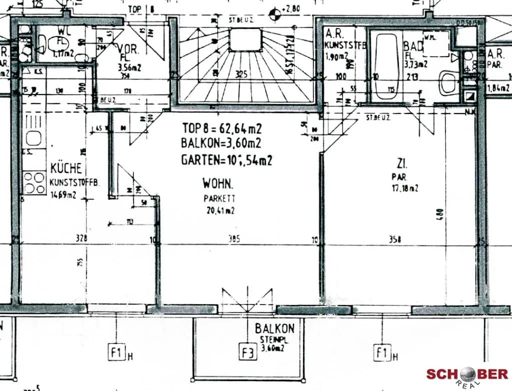 2-Zimmer-Wohnung kaufen in Wien – 62,64 m², € 298.000 – Bild 19 von 19