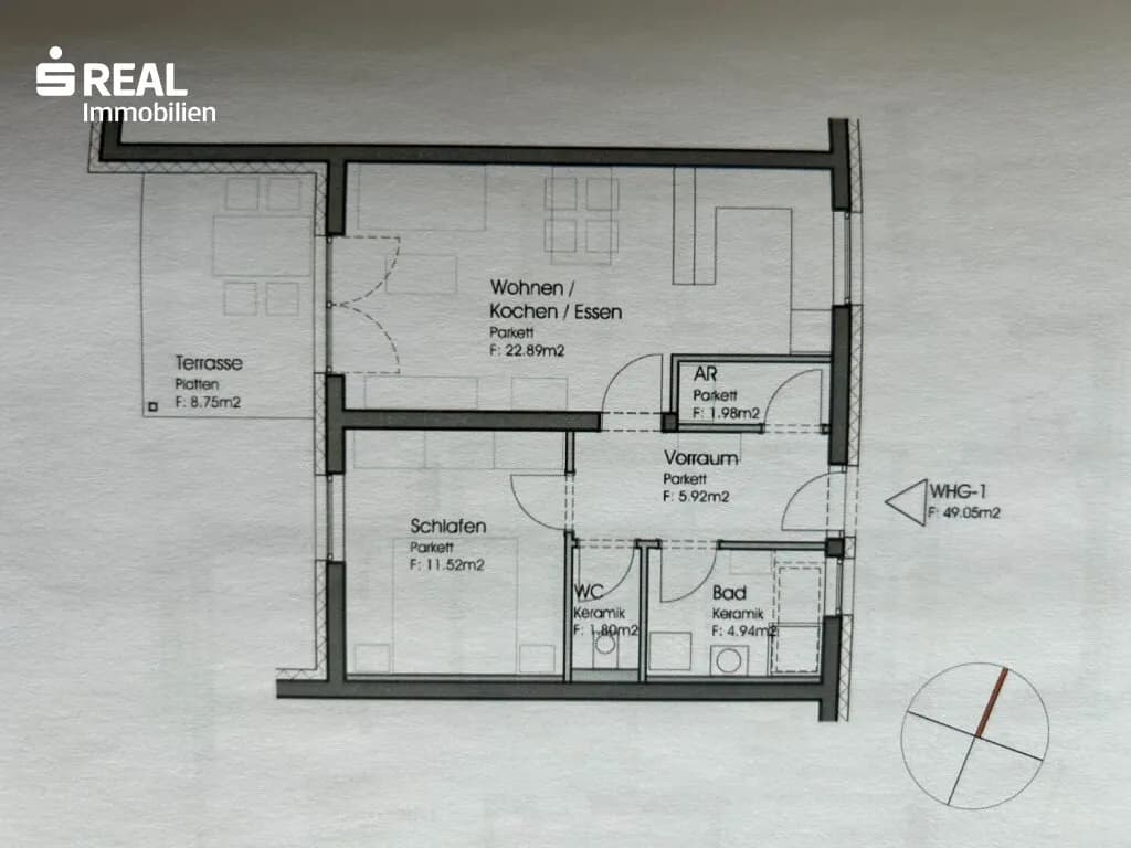 2-Zimmer-Wohnung kaufen in Voitsberg – 50 m², € 159.000 – Bild 15 von 15