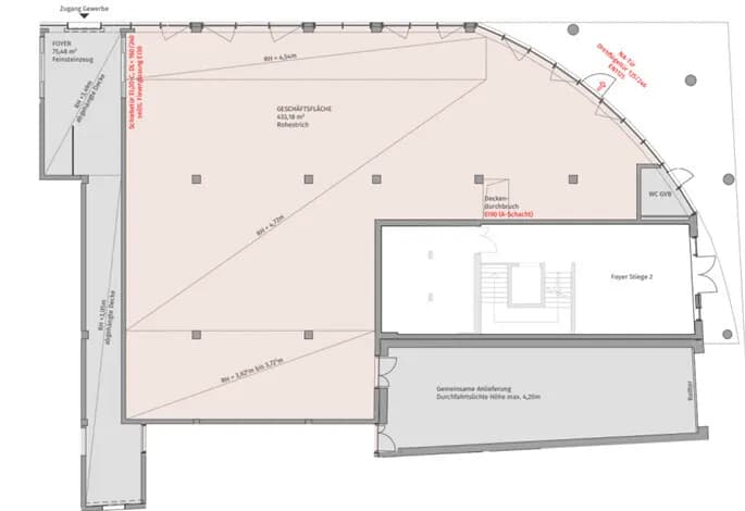Gewerbeimmobilie mieten in Graz – 430 m², € 10 – Bild 7 von 7