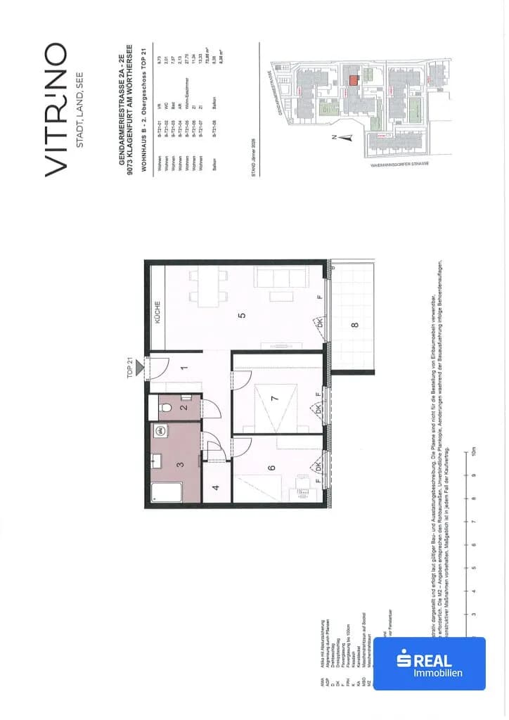3-Zimmer-Wohnung kaufen in Klagenfurt – 73,86 m², € 389.900 – Bild 10 von 10