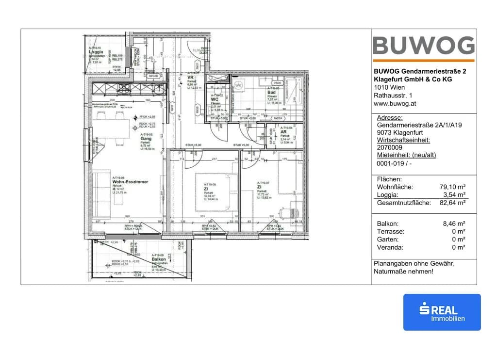 3-Zimmer-Wohnung kaufen in Klagenfurt – 79,1 m², € 434.900 – Bild 10 von 11