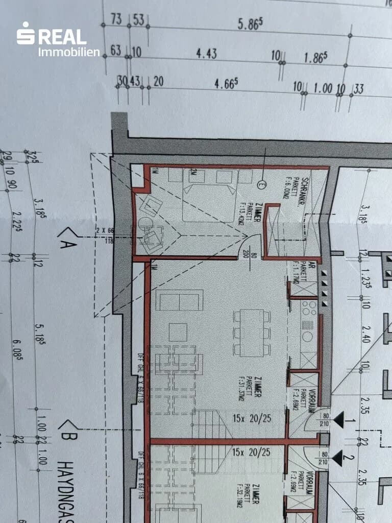 4-Zimmer-Wohnung mieten in Graz – 121 m², € 1.478 – Bild 23 von 26