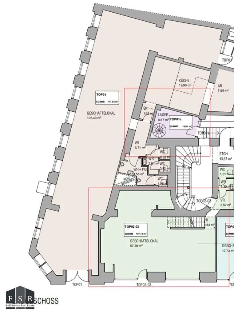 Gewerbeimmobilie kaufen in Wien – 350 m², € 700.000 – Bild 2 von 3