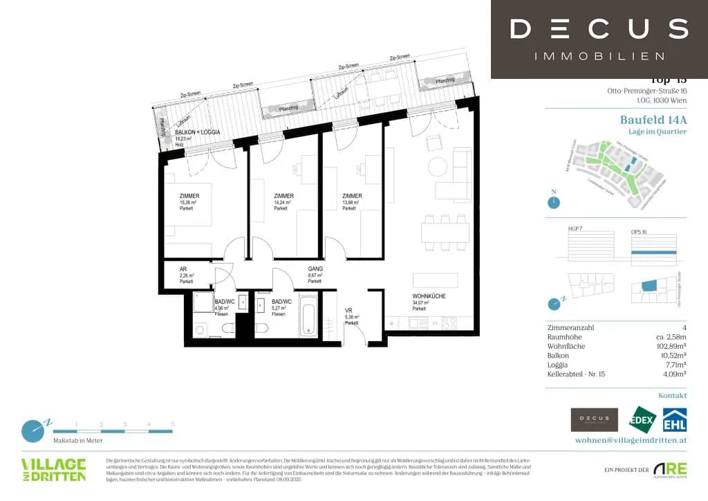 Immobilie kaufen in Wien – 102,89 m², € 733.500 – Bild 12 von 12