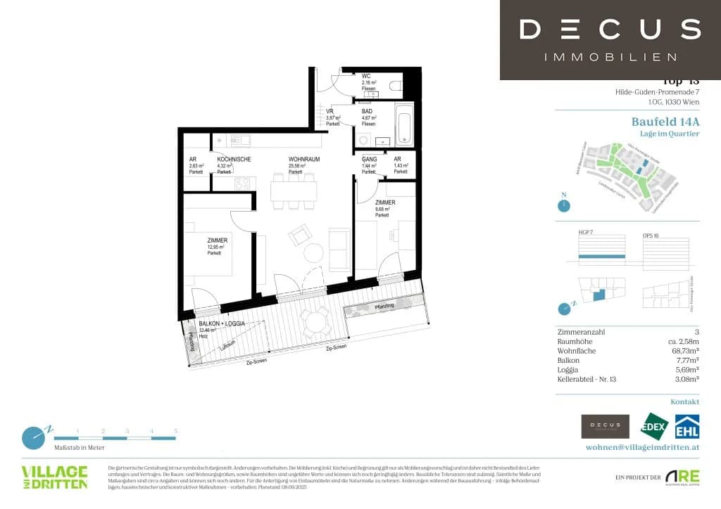 Immobilie kaufen in Wien – 68,73 m², € 494.100 – Bild 12 von 12