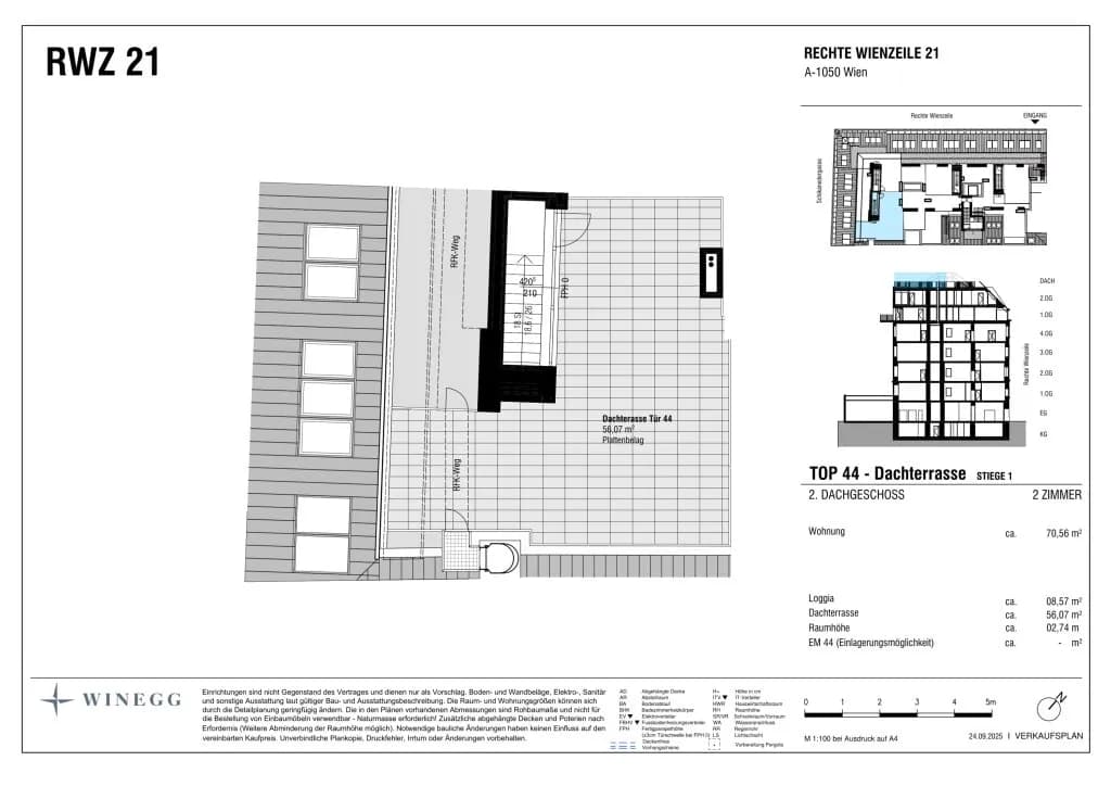 2-Zimmer-Wohnung kaufen in Wien – 70,56 m², € 1.190.000 – Bild 15 von 15