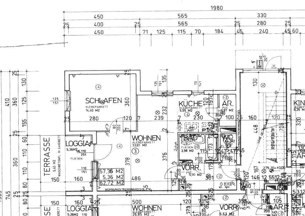 2-Zimmer-Wohnung mieten in Wels – 65,24 m², € 711 – Bild 2 von 9