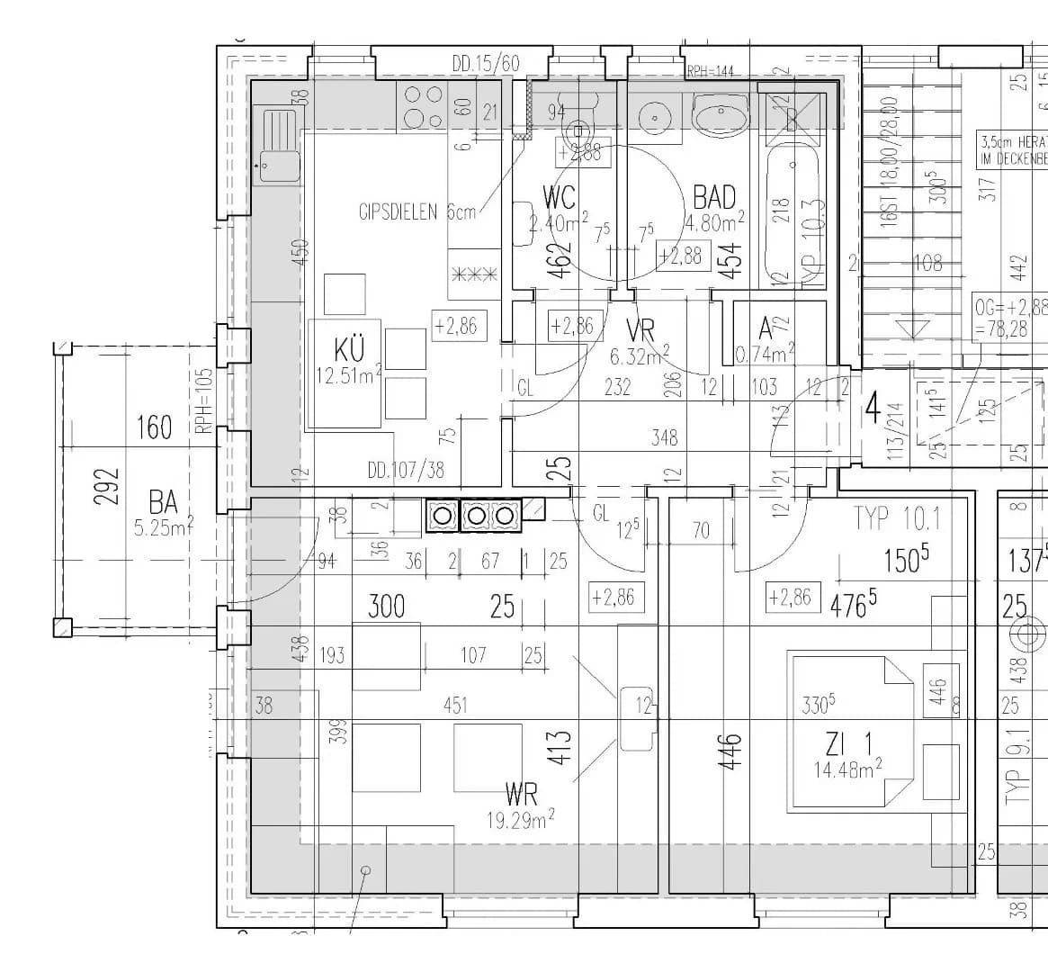 2-Zimmer-Wohnung mieten in Südoststeiermark – 60,5 m², € 666 – Bild 2 von 13