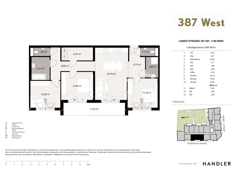 4-Zimmer-Wohnung kaufen in Wien – 90,99 m², € 699.000 – Bild 7 von 7