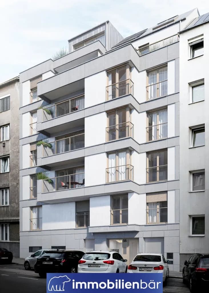 3-Zimmer-Wohnung kaufen in Wien – 57,3 m², € 529.000 – Bild 2 von 7