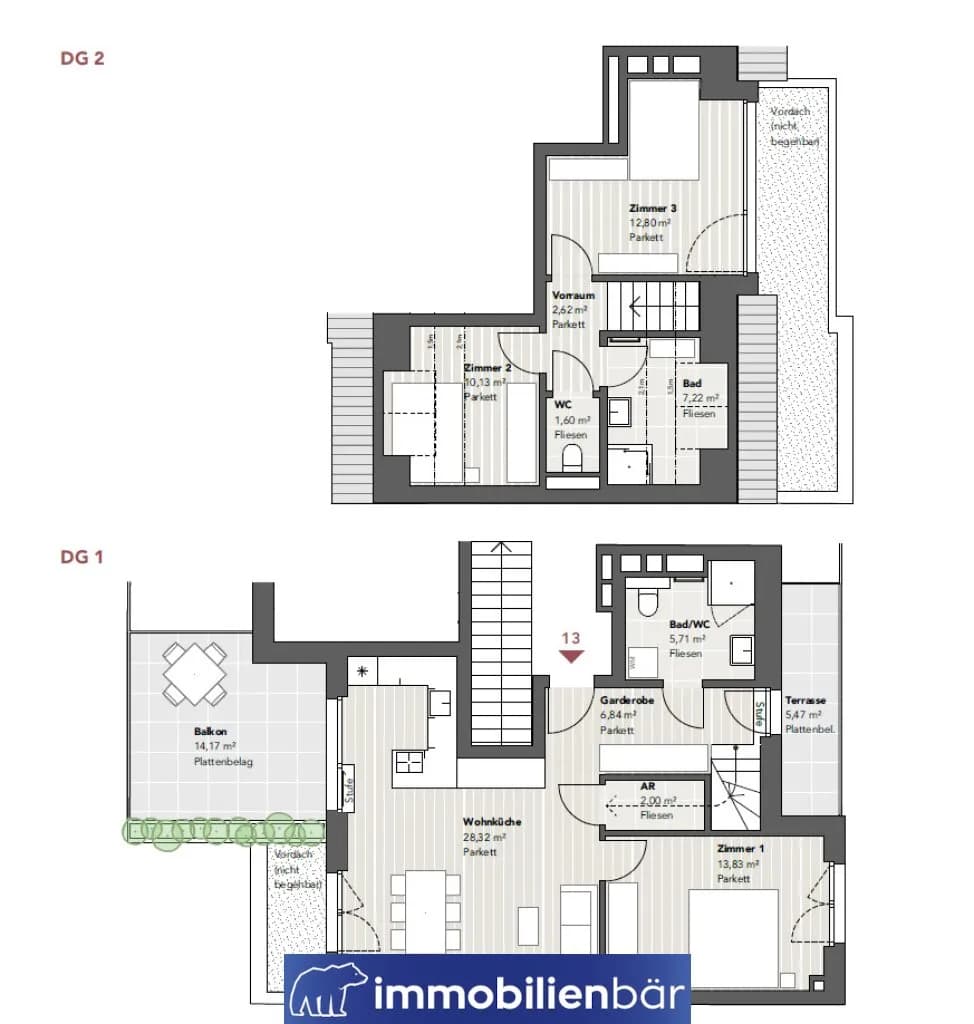 4-Zimmer-Wohnung kaufen in Wien – 91,07 m², € 1.127.500 – Bild 8 von 8