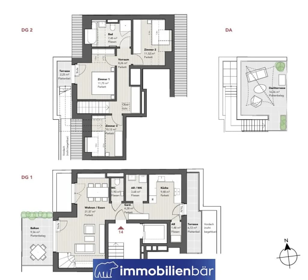 4-Zimmer-Wohnung kaufen in Wien – 91,49 m², € 1.078.000 – Bild 7 von 7