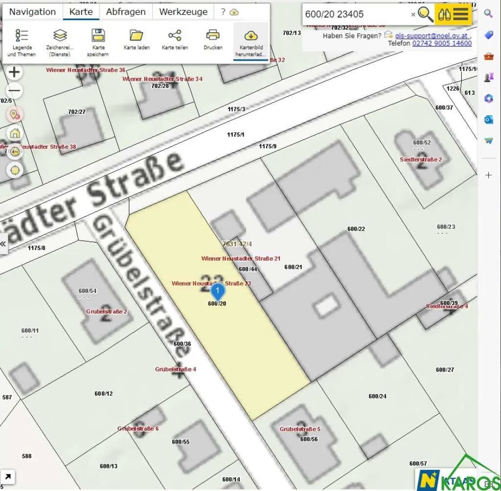 Grundstück kaufen in Wiener Neustadt Land – 1 044 m², € 700.000