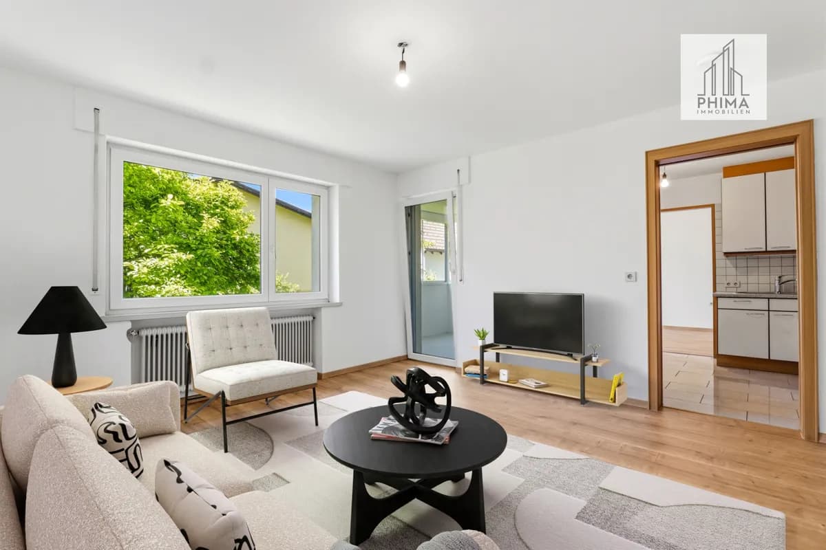 2-Zimmer-Wohnung kaufen in Dornbirn – 45,59 m², € 225.000