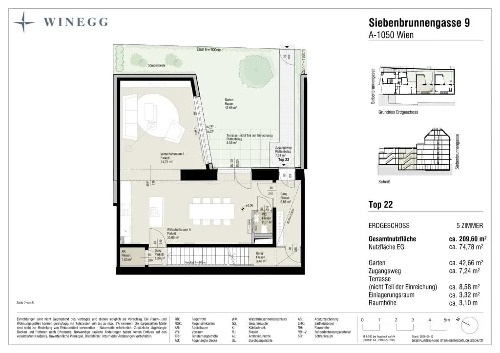 Immobilie kaufen in Wien – 203,02 m², € 1.816.500 – Bild 10 von 13
