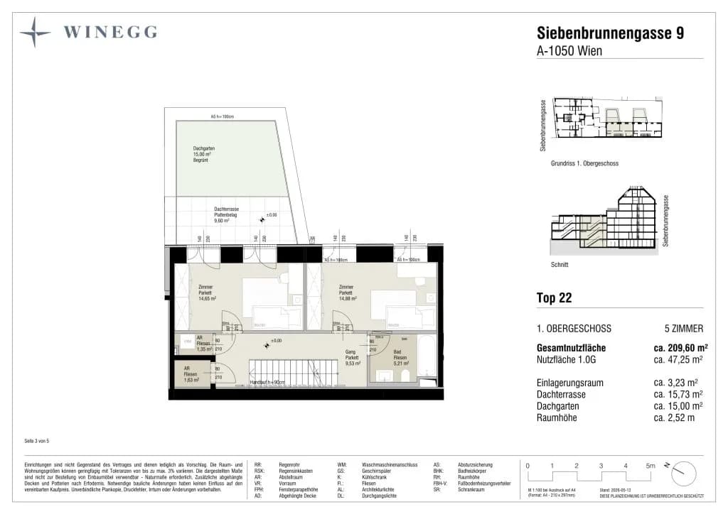 Immobilie kaufen in Wien – 203,02 m², € 1.816.500 – Bild 11 von 13