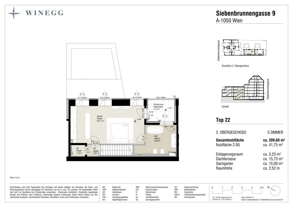 Immobilie kaufen in Wien – 203,02 m², € 1.816.500 – Bild 12 von 13