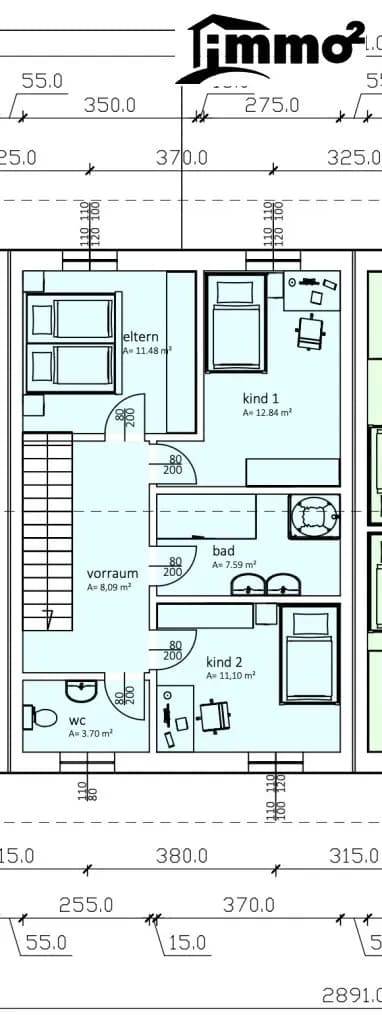 4-Zimmer-Haus kaufen in Klagenfurt – 113 m², € 439.000 – Bild 23 von 23
