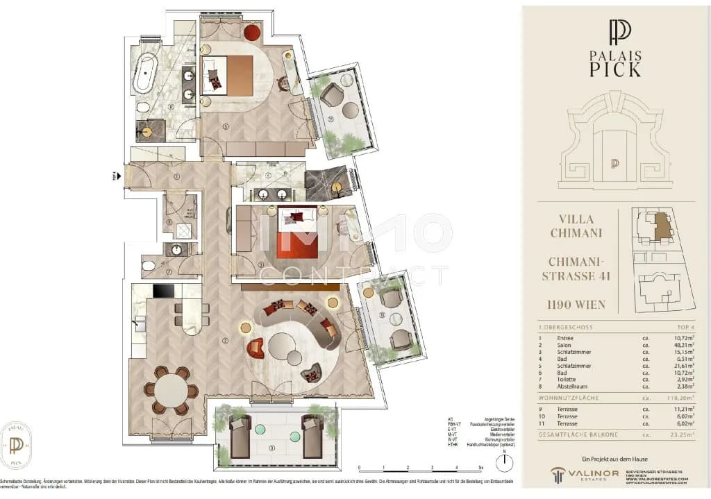 3-Zimmer-Wohnung kaufen in Wien – 118,2 m², € 1.640.000 – Bild 8 von 8