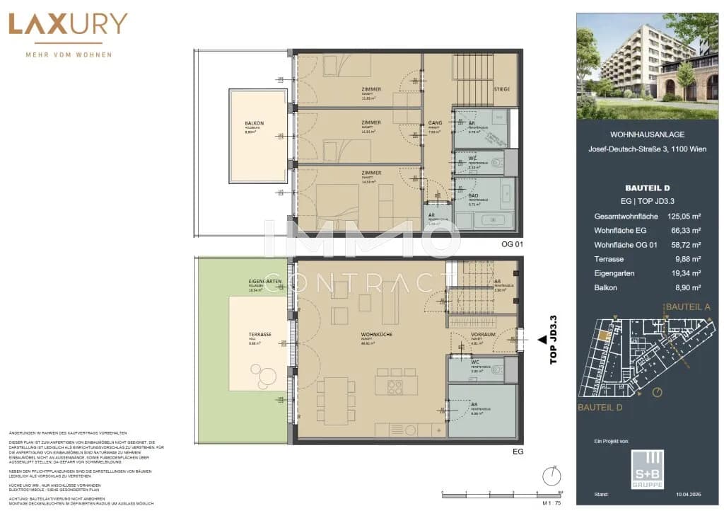 4-Zimmer-Wohnung kaufen in Wien – 125,05 m², € 850.000 – Bild 13 von 13