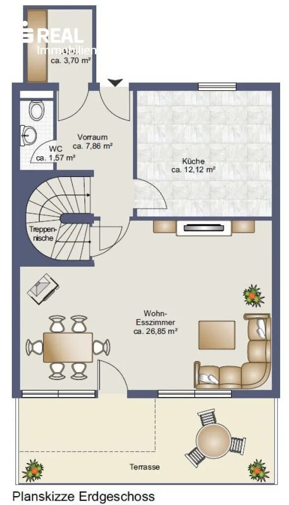 4-Zimmer-Haus kaufen in Gmünd – 99 m², € 149.500 – Bild 32 von 33