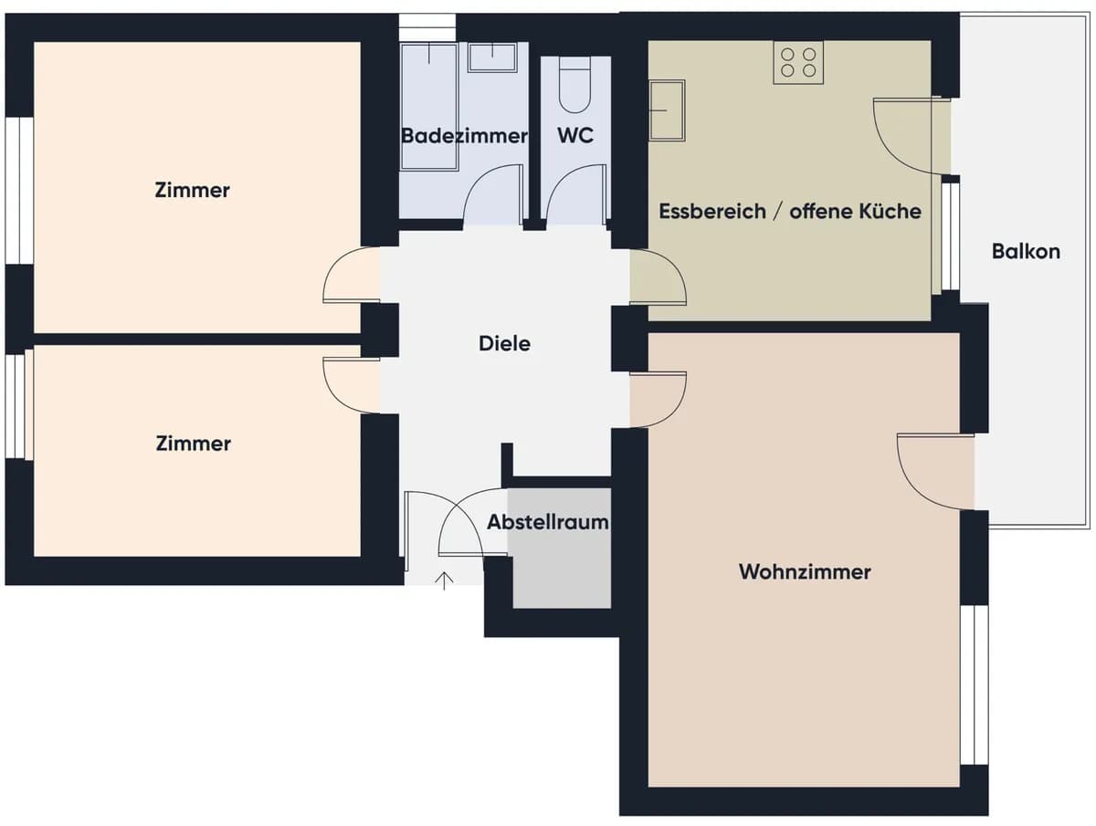 3-Zimmer-Wohnung kaufen in Bregenz – 70,25 m², € 330.000 – Bild 21 von 23