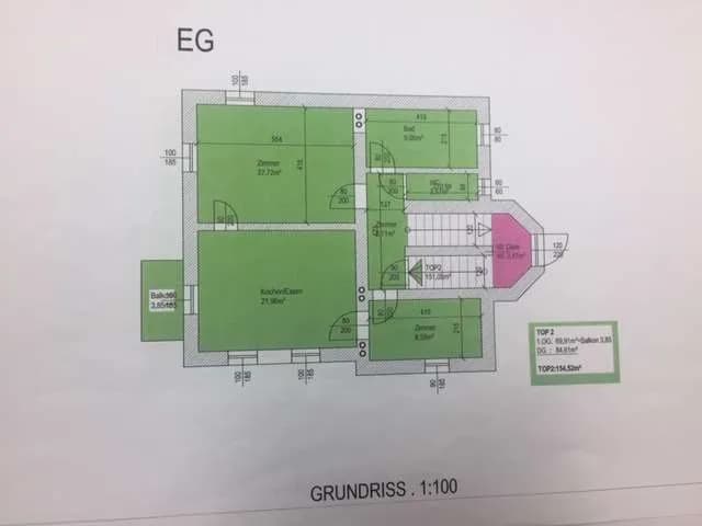 8-Zimmer-Immobilie mieten in Graz – 225 m², € 3.200 – Bild 22 von 41