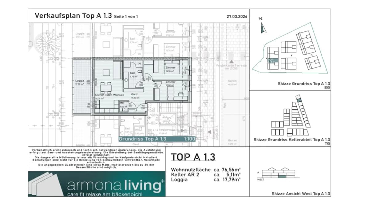 3-Zimmer-Wohnung kaufen in Kufstein – 76,49 m², € 471.662 – Bild 4 von 10