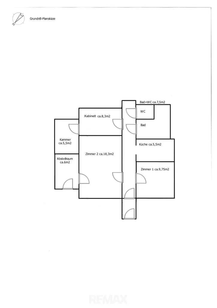 2-Zimmer-Haus kaufen in Gänserndorf – 70 m², € 77.900 – Bild 15 von 15
