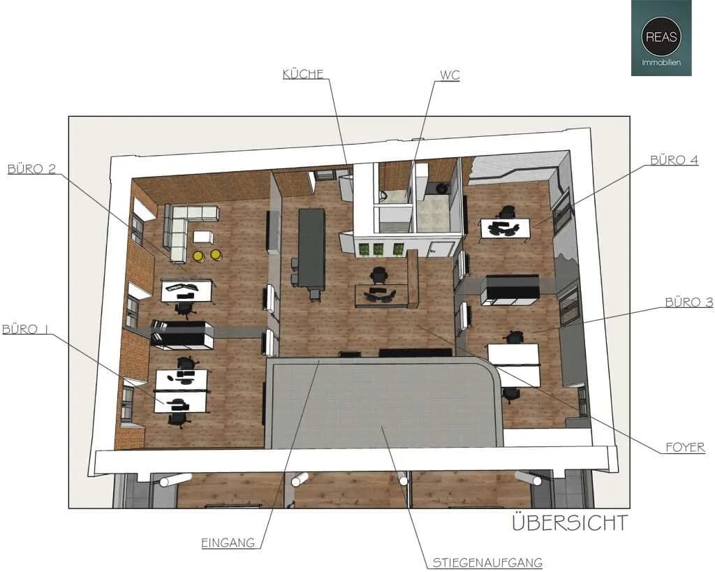 4-Zimmer-Gewerbeimmobilie kaufen in Wien – 142 m², € 650.000 – Bild 42 von 42
