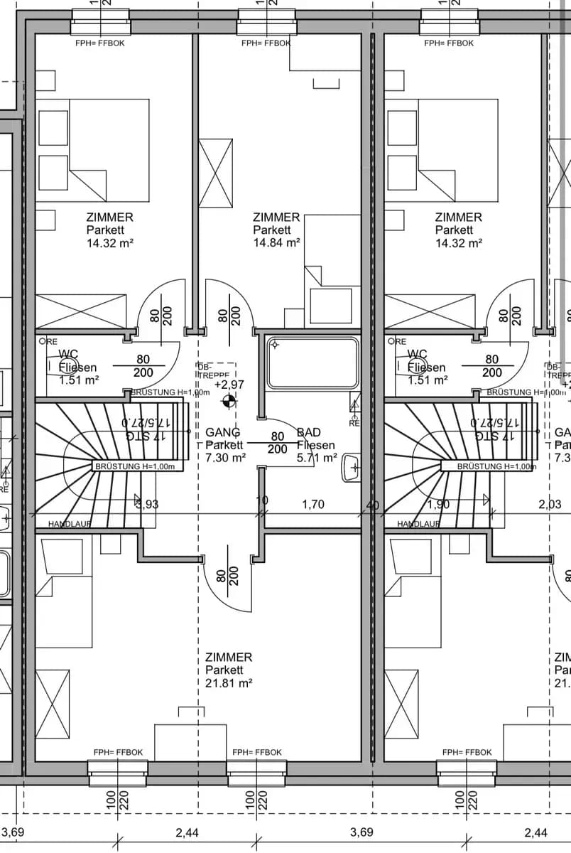 5-Zimmer-Haus kaufen in Baden – 118,38 m², € 497.000 – Bild 33 von 33