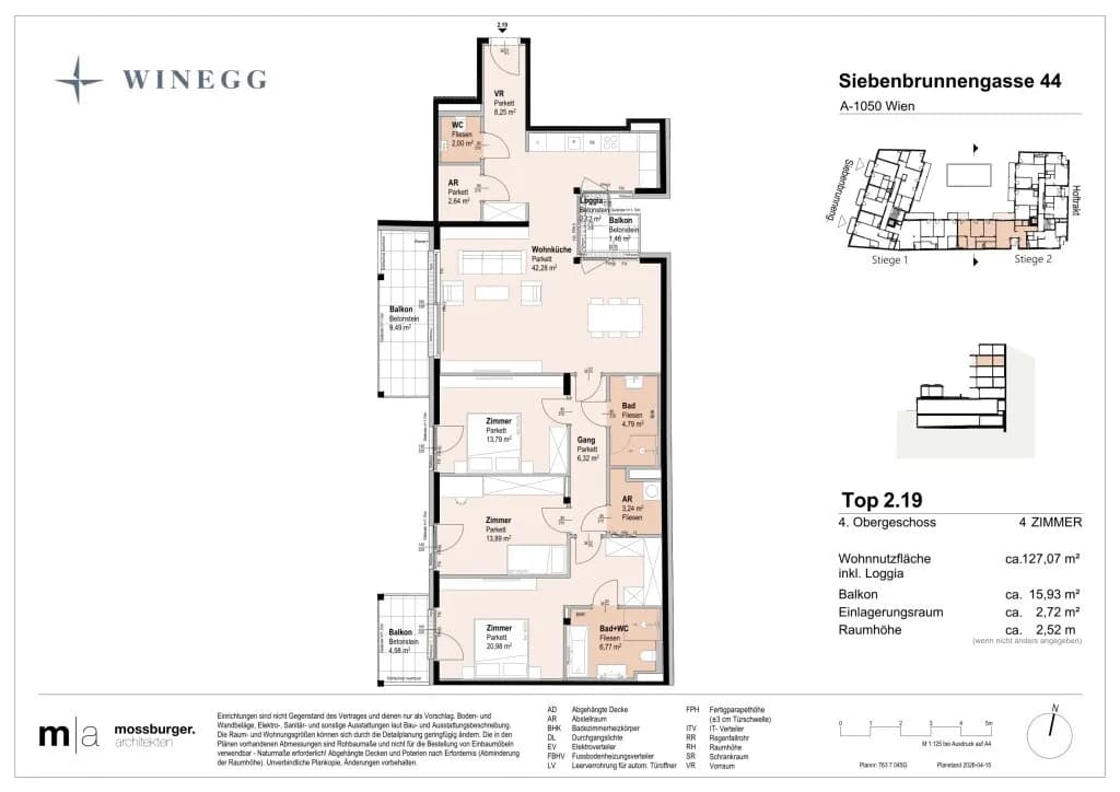 4-Zimmer-Wohnung kaufen in Wien – 127,07 m², € 1.145.700 – Bild 12 von 12