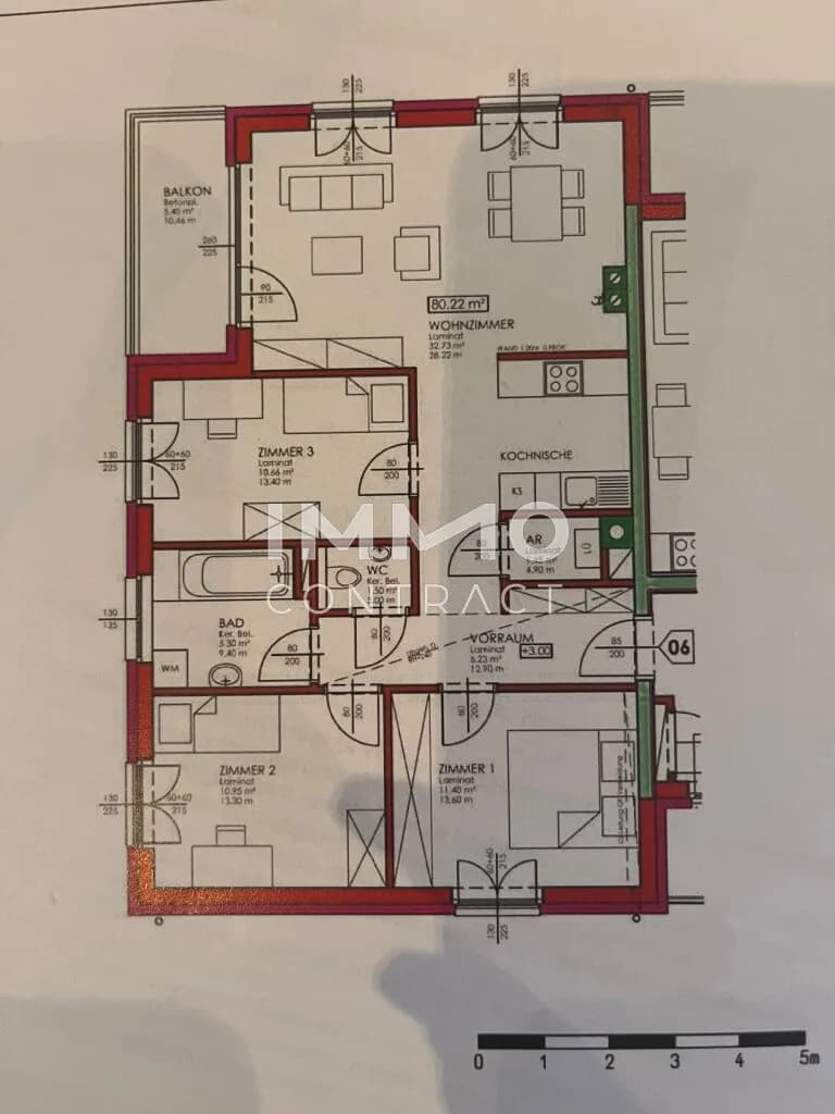 3-Zimmer-Wohnung mieten in Melk – 80,22 m², € 1.062 – Bild 25 von 25