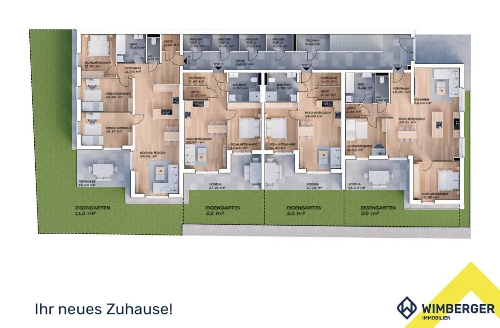 2-Zimmer-Wohnung kaufen in Amstetten – 51 m², € 279.900 – Bild 6 von 10