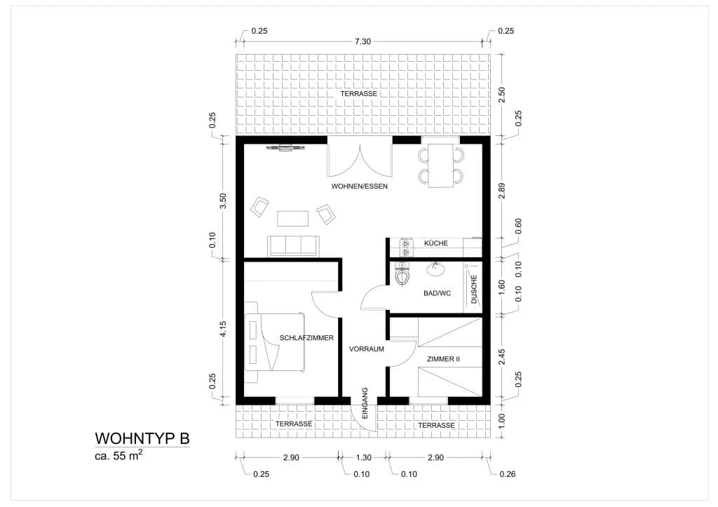 3-Zimmer-Haus mieten in Oberpullendorf – 55 m², € 1.700 – Bild 25 von 25
