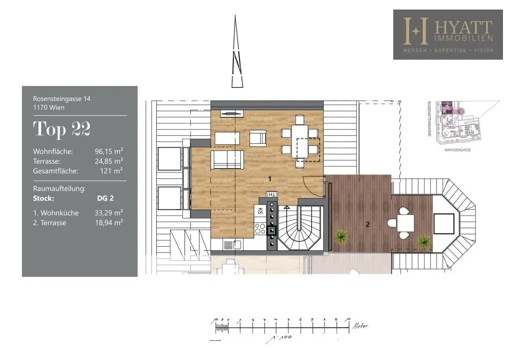 4-Zimmer-Wohnung kaufen in Wien – 96,15 m², € 749.000 – Bild 18 von 18