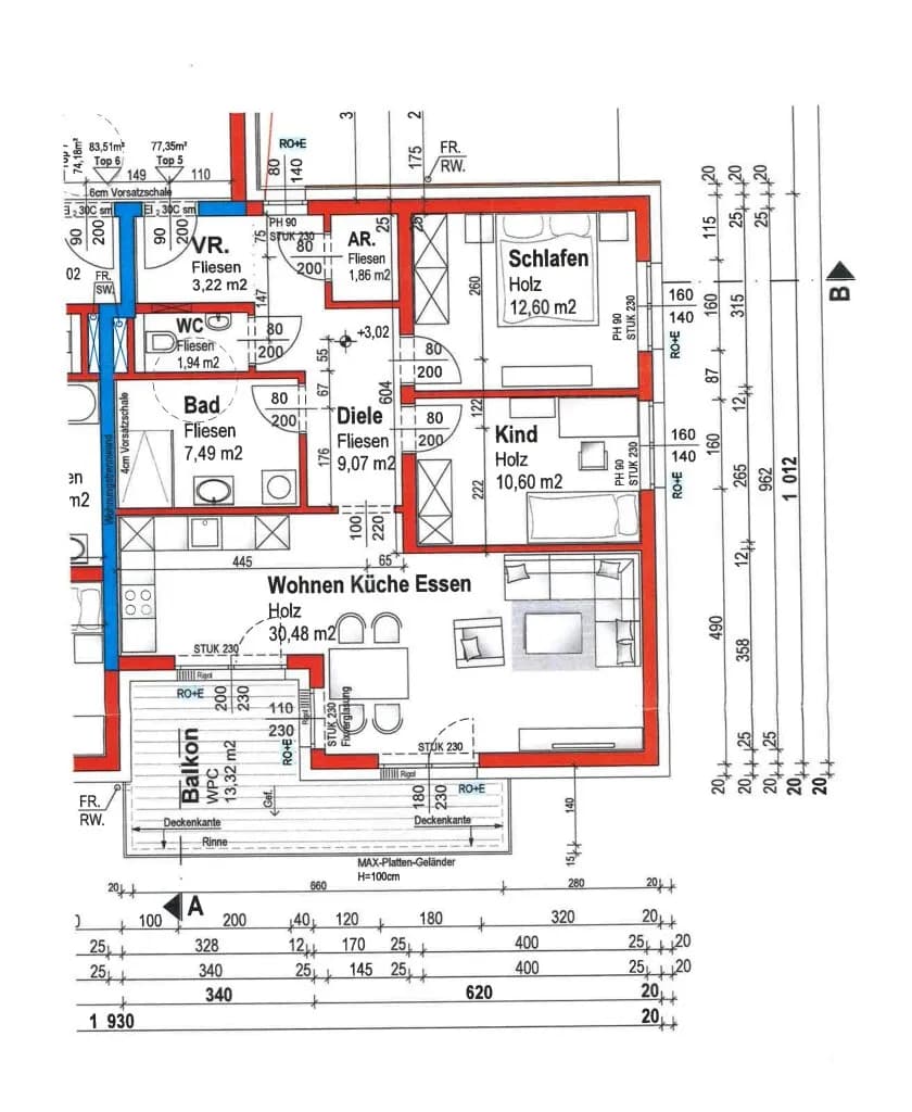 Wohnung kaufen in Linz Land – 77,35 m², € 320.000 – Bild 10 von 10