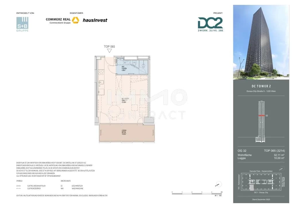 1-Zimmer-Wohnung mieten in Wien – 32,11 m², € 1.200 – Bild 16 von 16