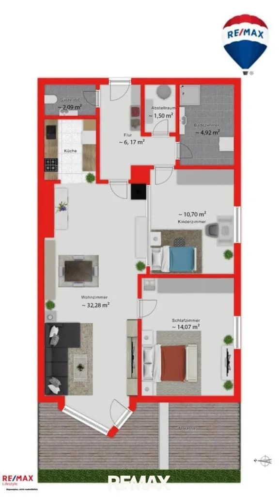 3-Zimmer-Wohnung kaufen in Graz – 71,83 m², € 249.000 – Bild 18 von 19